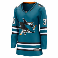 Yaroslav Askarov San Jose Sharks Fanatics Women's Home Breakaway Jersey - Teal - NHL