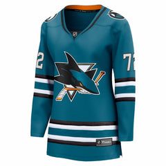 William Eklund San Jose Sharks Fanatics Women's Home Breakaway Jersey - Teal - NHL