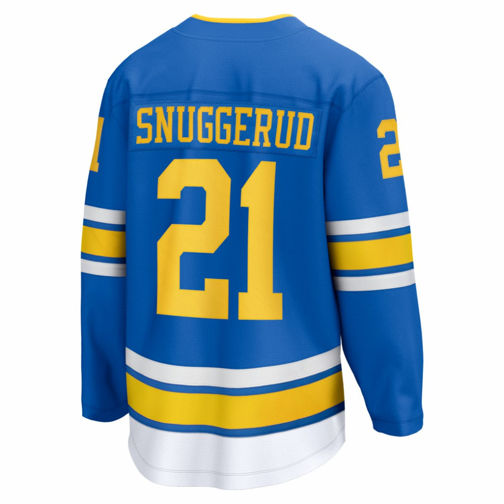 Jimmy Snuggerud St. Louis Blues Fanatics Home Breakaway Jersey - Blue - NHL