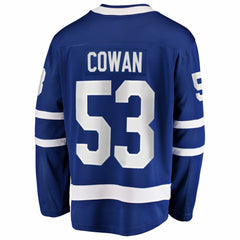 Easton Cowan Toronto Maple Leafs Fanatics Home Breakaway Jersey - Blue - NHL
