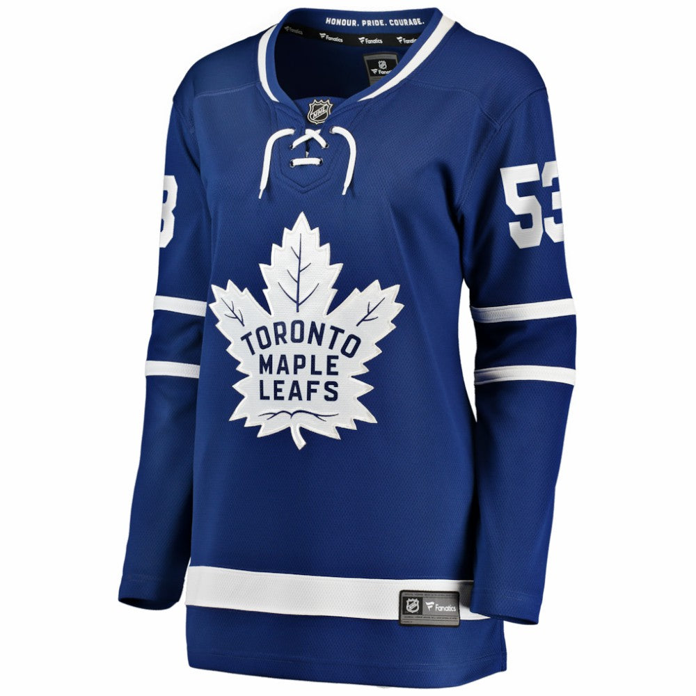 Easton Cowan Toronto Maple Leafs Indiana Women's Home Breakaway Jersey - Blue - NHL