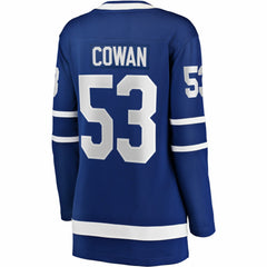 Easton Cowan Toronto Maple Leafs Indiana Women's Home Breakaway Jersey - Blue - NHL