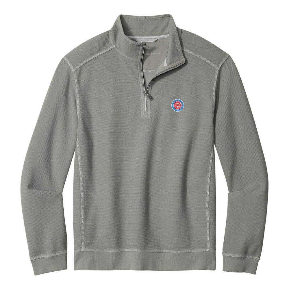 Chicago Cubs Tommy Bahama Montego Bay Half-Zip Sweatshirt - MLB