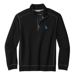 Los Angeles Dodgers Tommy Bahama Montego Bay Half-Zip Sweatshirt - MLB