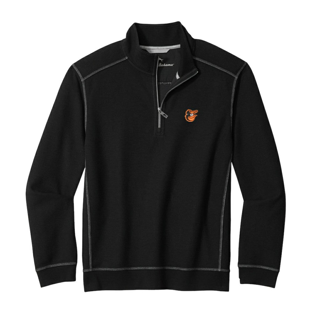 Baltimore Orioles Tommy Bahama Montego Bay Half-Zip Sweatshirt - MLB