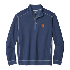 Detroit Tigers Tommy Bahama Montego Bay Half-Zip Sweatshirt - MLB