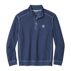 New York Yankees Tommy Bahama Montego Bay Half-Zip Sweatshirt - MLB