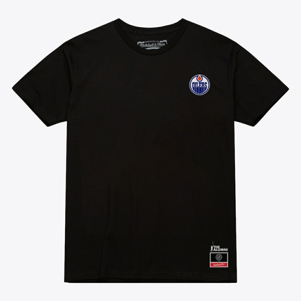 Wayne Gretzky Edmonton Oilers Mitchell & Ness Photo T-Shirt - Black - NHL