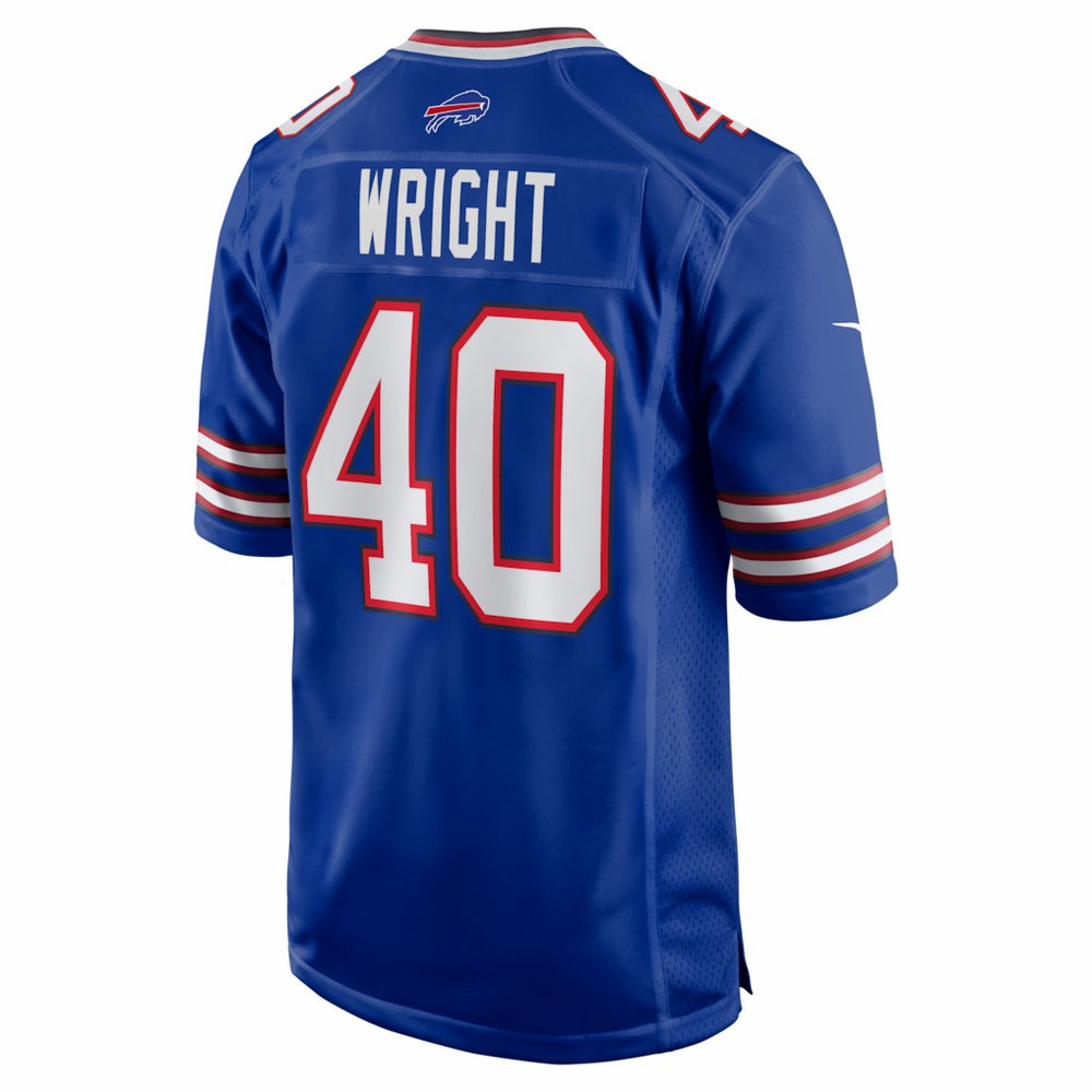 Matthew Wright Buffalo Bills Team Game Jersey Royal | Nike for Sale
