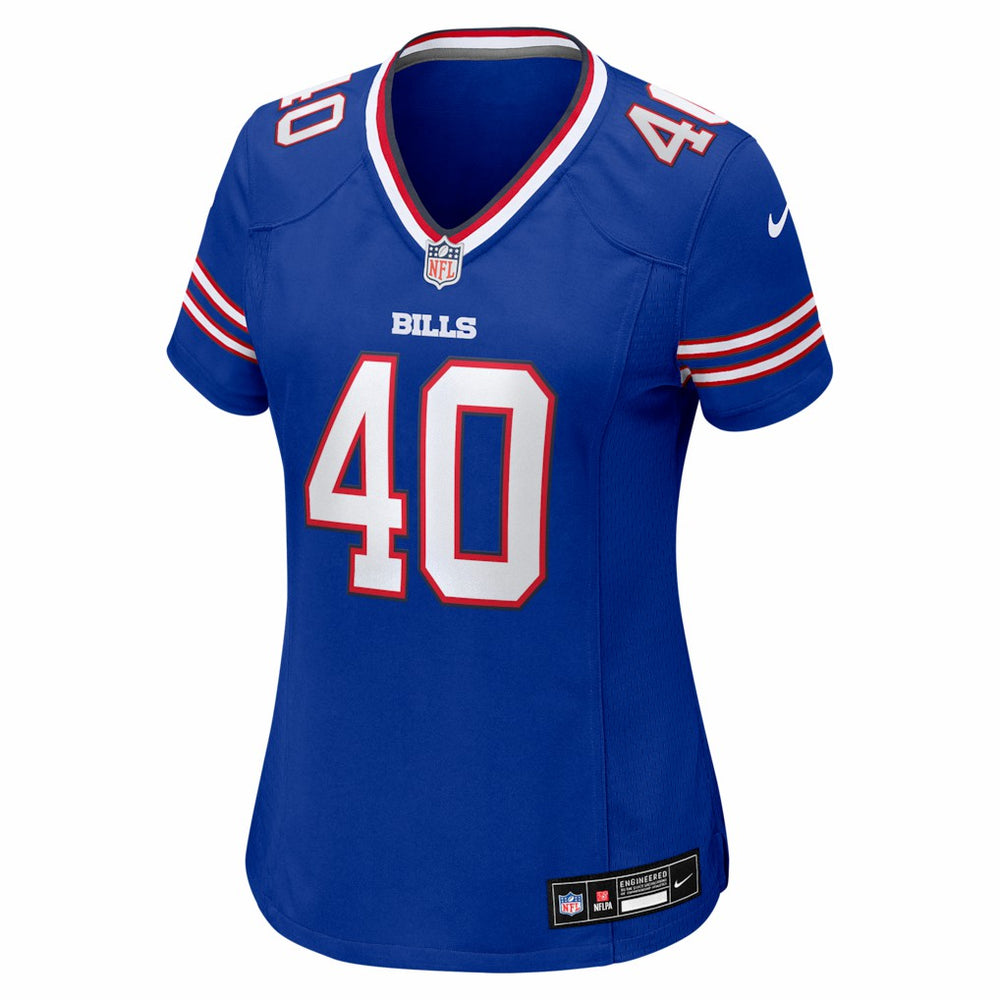 Matthew Wright Buffalo Bills Women's Team Game Jersey Royal | Nike for Sale