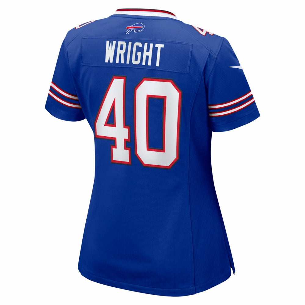 Matthew Wright Buffalo Bills Women's Team Game Jersey Royal | Nike for Sale