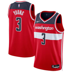 Trae Young Washington Wizards Unisex Swingman Jersey Icon Edition Red - NBA