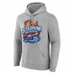 Tampa Bay Lightning 2026 NHL Stadium Series Personalized Name & Number Hoodie - Gray - NHL