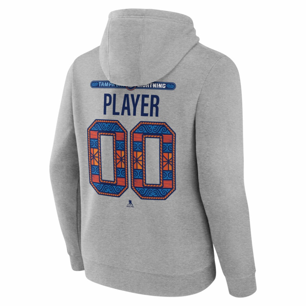 Tampa Bay Lightning 2026 NHL Stadium Series Personalized Name & Number Hoodie - Gray - NHL