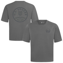 USMNT Levelwear Luxe Signature Knit Transit T-Shirt Gray - FIFA World CUP