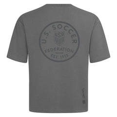 USMNT Levelwear Luxe Signature Knit Transit T-Shirt Gray - FIFA World CUP