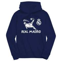 Real Madrid Vive La Fete Youth Chilena Style Hoodie Navy - FIFA World CUP