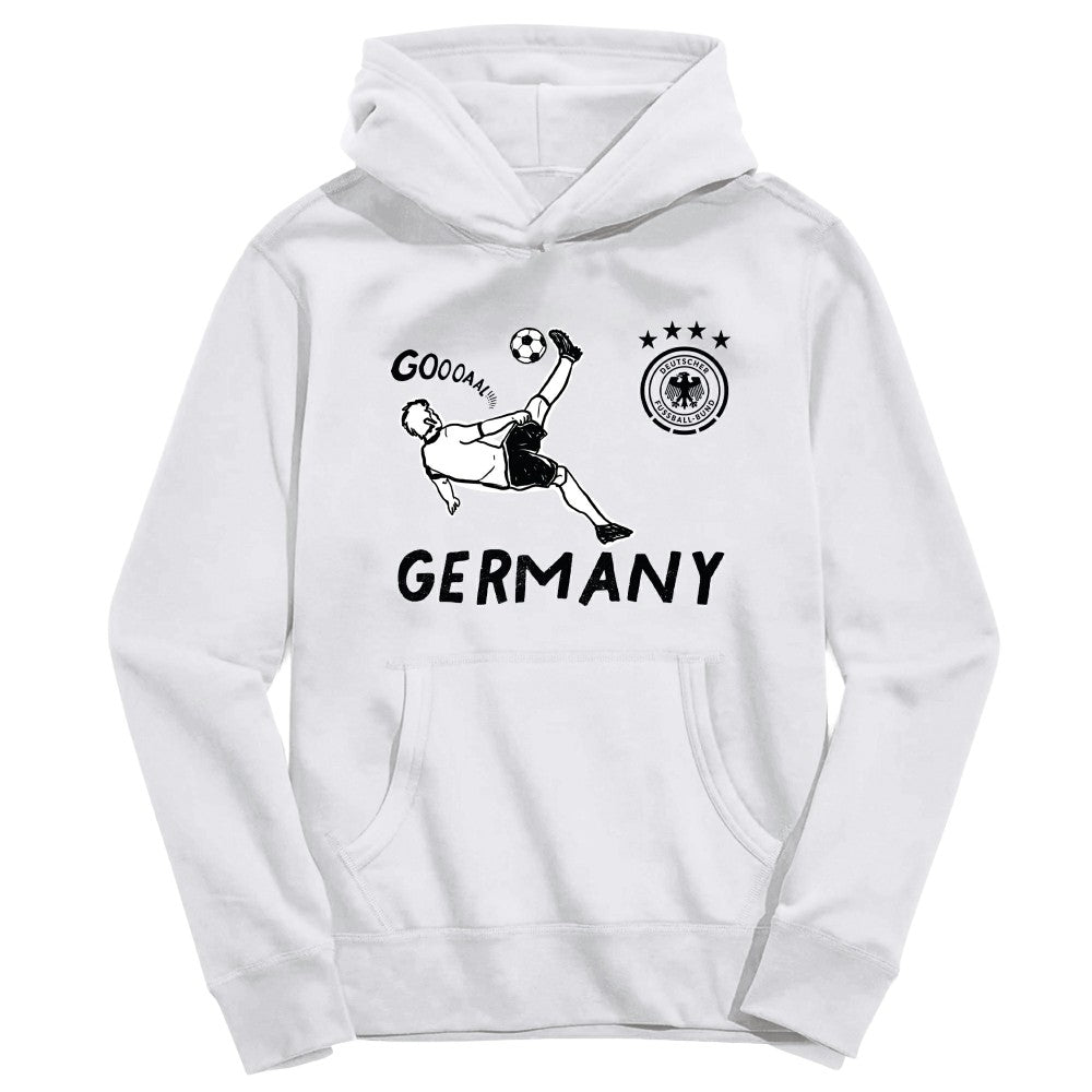 Germany National Team Vive La Fete Youth Chilena Style Hoodie White - FIFA World CUP