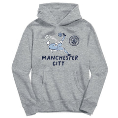 Manchester City Vive La Fete Youth Chilena Style Hoodie Gray - FIFA World CUP