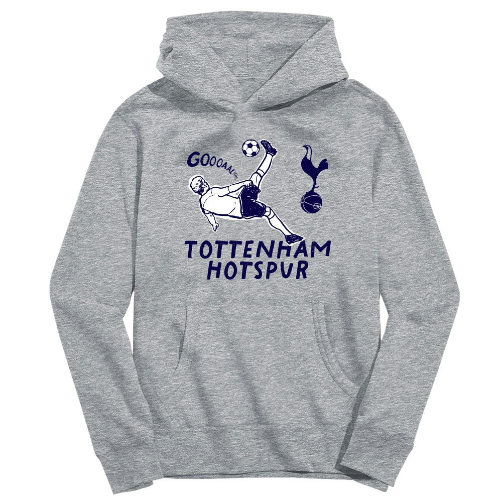 Tottenham Hotspur Vive La Fete Youth Chilena Style Hoodie Gray - FIFA World CUP
