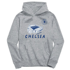 Chelsea Vive La Fete Youth Stadium Style Hoodie Gray - FIFA World CUP