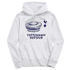 Tottenham Hotspur Vive La Fete Youth Stadium Style Hoodie White - FIFA World CUP