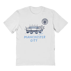 Manchester City Vive La Fete Youth Chilena Style T-Shirt White - FIFA World CUP