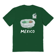 Mexico National Team Vive La Fete Youth Chilena Style T-Shirt Green - FIFA World CUP
