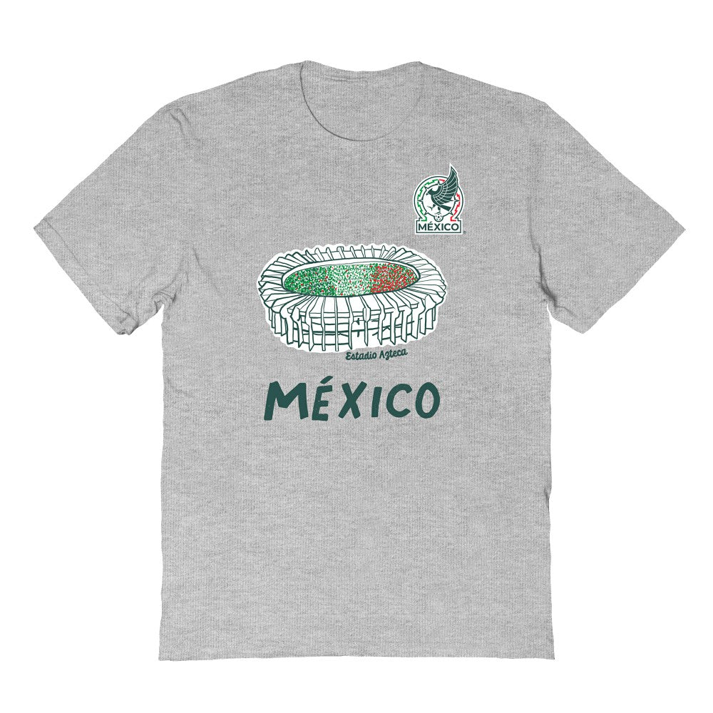 Mexico National Team Vive La Fete Youth Chilena Style T-Shirt Gray - FIFA World CUP