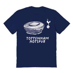 Tottenham Hotspur Vive La Fete Youth Chilena Style T-Shirt Navy - FIFA World CUP