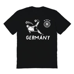 Germany National Team Vive La Fete Youth Chilena Style T-Shirt Black - FIFA World CUP