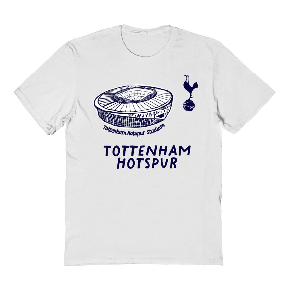 Tottenham Hotspur Vive La Fete Youth Chilena Style T-Shirt White - FIFA World CUP