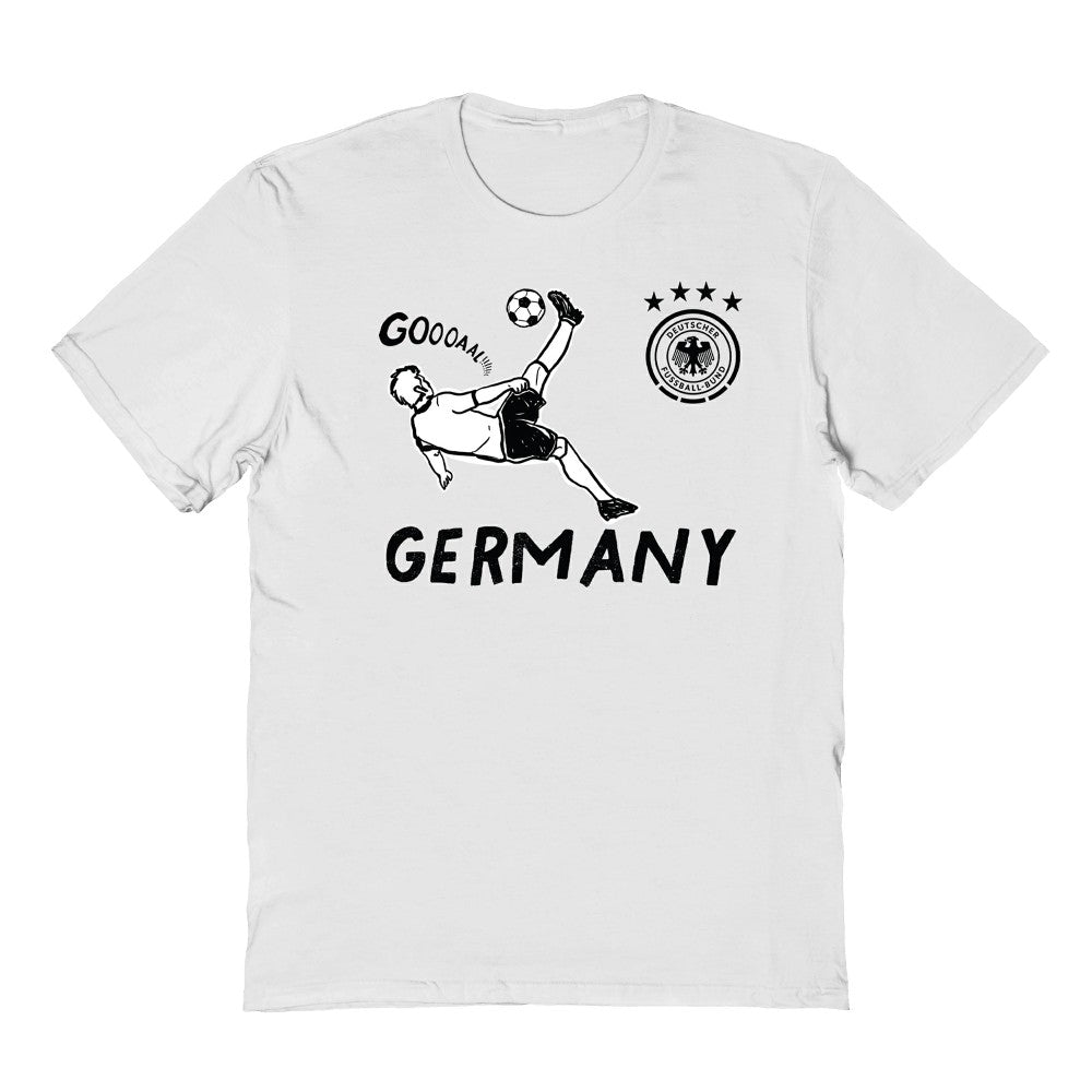 Germany National Team Vive La Fete Youth Chilena Style T-Shirt White - FIFA World CUP