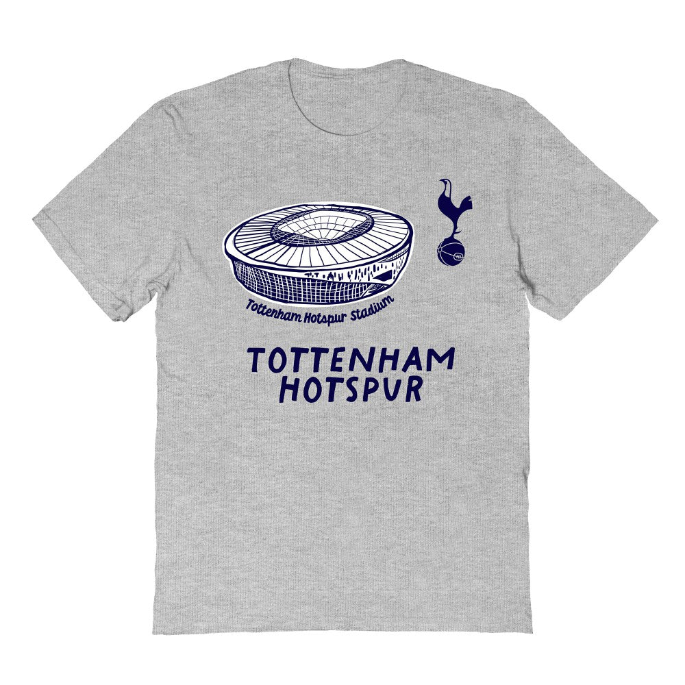 Tottenham Hotspur Vive La Fete Youth Chilena Style T-Shirt Gray - FIFA World CUP