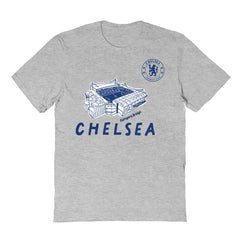 Chelsea Vive La Fete Youth Chilena Style T-Shirt Gray - FIFA World CUP