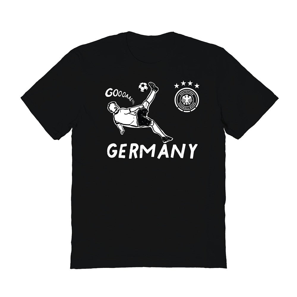 Germany National Team Vive La Fete Women's Chilena Style T-Shirt Black - FIFA World CUP