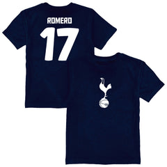 Cristian Romero Tottenham Hotspur Vive La Fete Youth Player Name & Number Color Badge T-Shirt Navy - FIFA World CUP