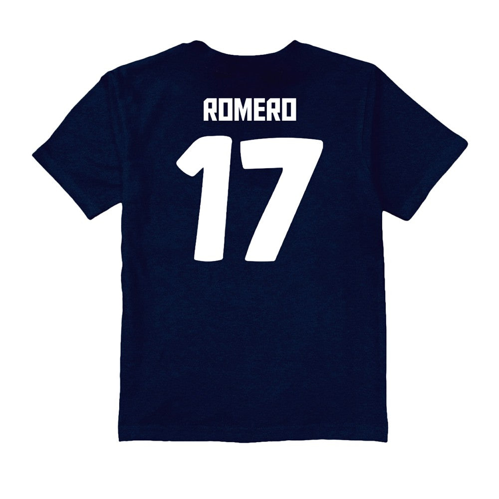 Cristian Romero Tottenham Hotspur Vive La Fete Youth Player Name & Number Color Badge T-Shirt Navy - FIFA World CUP
