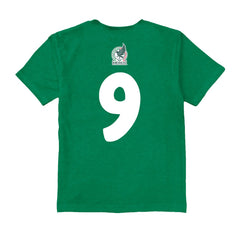 Raúl Jiménez Mexico National Team Vive La Fete Youth Player Name & Number Chilena Style T-Shirt Green - FIFA World CUP
