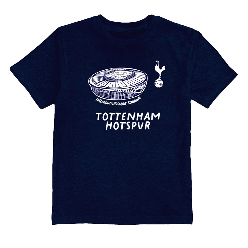 Richarlison Tottenham Hotspur Vive La Fete Youth Player Name & Number Stadium Style T-Shirt Navy - FIFA World CUP