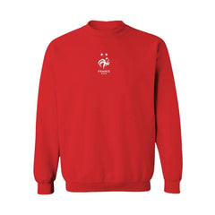 France National Team Vive La Fete Women's Color Badge Sweatshirt Red - FIFA World CUP