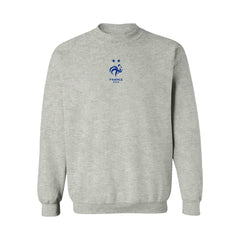 France National Team Vive La Fete Women's Color Badge Sweatshirt Gray - FIFA World CUP