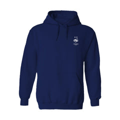 France National Team Vive La Fete Women's Soccer Field Fleece Hood Navy - FIFA World CUP