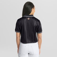 San Francisco Giants WEAR by Erin Andrews Women's Cropped Polo - MLB