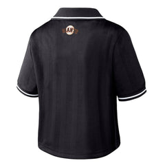 San Francisco Giants WEAR by Erin Andrews Women's Cropped Polo - MLB