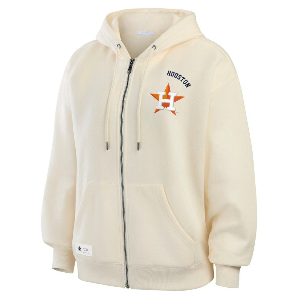 Houston Astros WEAR by Erin Andrews Women's Full-Zip Hoodie - MLB