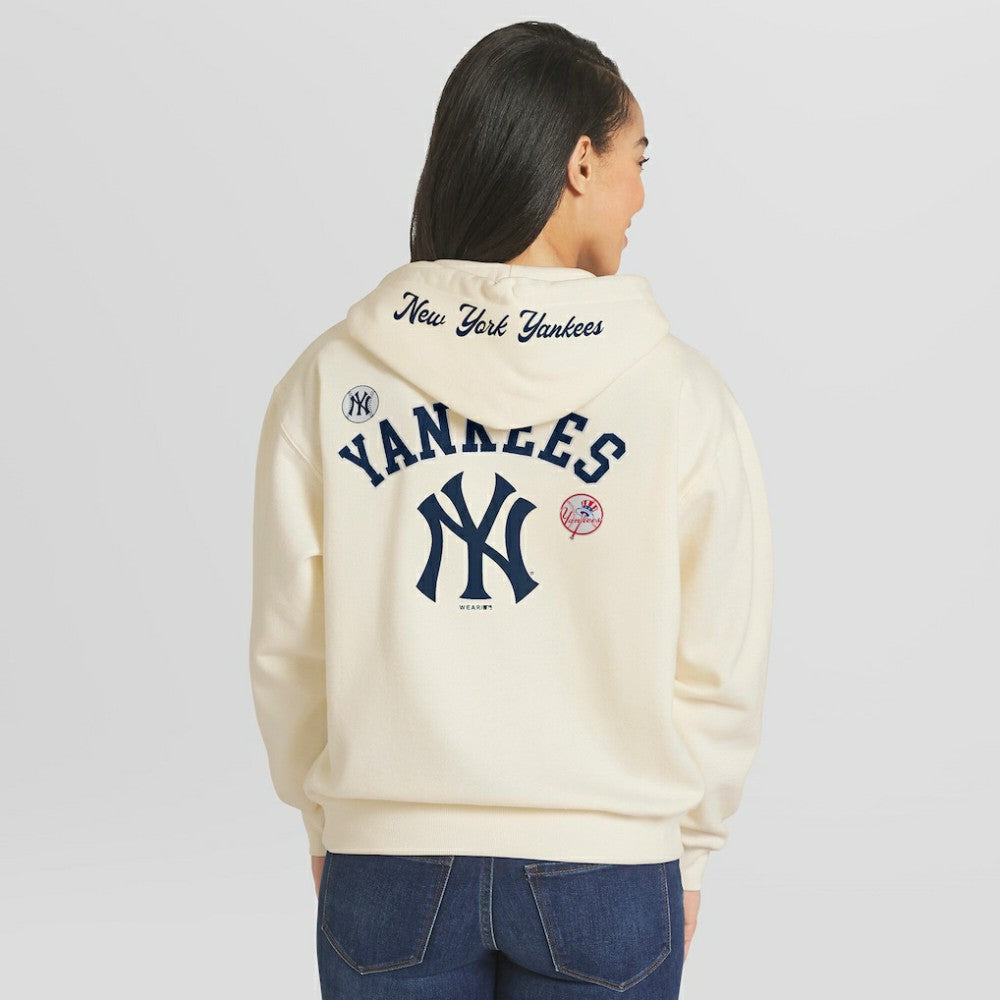 New York Yankees WEAR by Erin Andrews Women's Full-Zip Hoodie - MLB