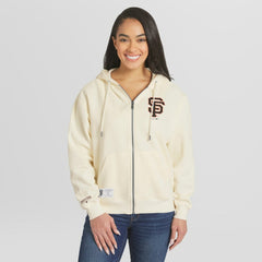 San Francisco Giants WEAR by Erin Andrews Women's Full-Zip Hoodie - MLB