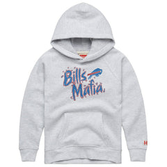 Buffalo Bills Homage Youth Bills Mafia Tri-Blend Hoodie Gray | NFL