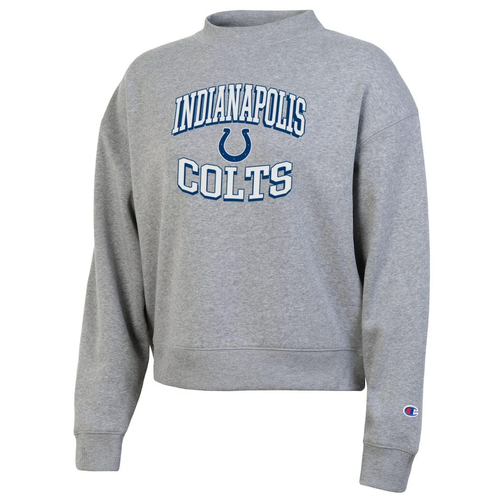 Indianapolis Colts Champion Women's Triumph Tri-Blend Sweatshirt Gray | NFL
